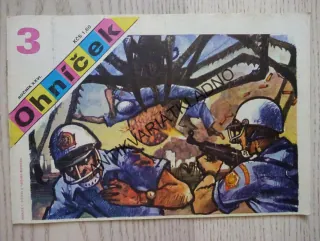 OHNÍČEK 3/1975, KOMIKS, NEPRAKTA, SEKORA, BURIAN