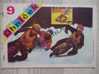 OHNÍČEK 9/1976, KOMIKS, NEPRAKTA, SEKORA, BURIAN