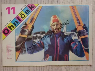 OHNÍČEK 11/1976, KOMIKS, NEPRAKTA, SEKORA, BURIAN