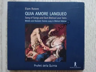 QUIA AMORE LANGUEO, CD HUDBA