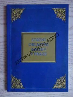 STÁTNÍ OBLASTNÍ ARCHIV V PRAZE, **an