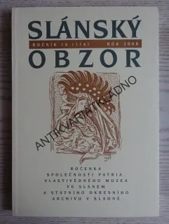 SLÁNSKÝ OBZOR, ROČNÍK 16 (116), ROK 2008, **an