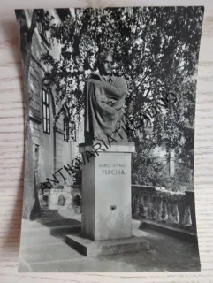 LITOMĚŘICE, POMNÍK KARLA HYNKA MÁCHY, 1960, KAREL HYNEK MÁCHA