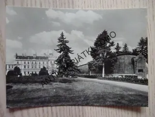 STÁTNÍ ZÁMEK LEDNICE, SKLENÍK, 1958, OKRES BŘECLAV