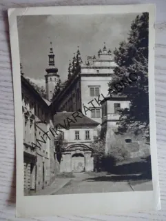 STÁTNÍ ZÁMEK LITOMYŠL, 1950, OKRES SVITAVY