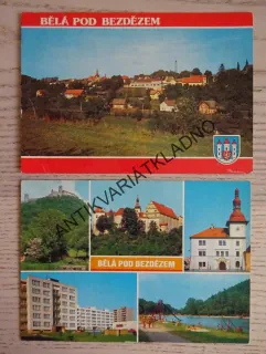 BĚLÁ POD BEZDĚZEM, OKRES MLADÁ BOLESLAV, 2 KUSY