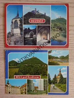 BĚLÁ POD BEZDĚZEM, BEZDĚZ, OKRES MLADÁ BOLESLAV, 2 KUSY