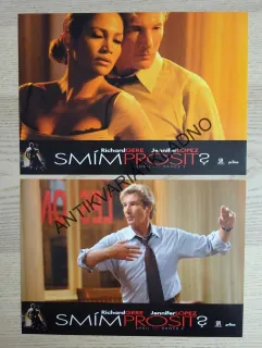 SMÍM PROSIT?, RICHARD GERE, JENNIFER LOPEZ, 2X FOTOSKA FILM