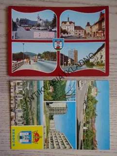 BEROUN, NÁMĚSTÍ, 2 KUSY
