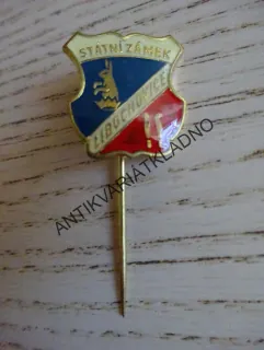 STÁTNÍ ZÁMEK LIBOCHOVICE, OKRES LITOMĚŘICE, ODZNAK 