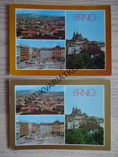 BRNO, CENTRUM MĚSTA, PETROV, NÁMĚSTÍ SVOBODY, 2 KUSY