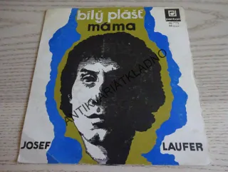 JOSEF LAUFER, BÍLÝ PLÁŠŤ, MÁMA, MALÁ DESKA