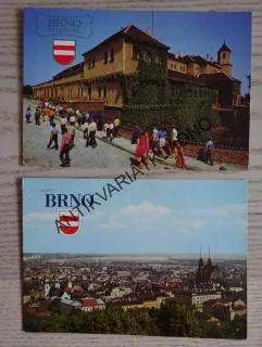BRNO, HRAD ŠPILBERK, 2 KUSY