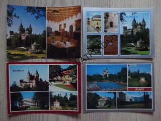 ZÁMEK BOJNICE, SLOVENSKO, 4 KUSY