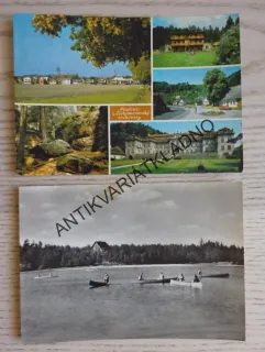 ČESKOMORAVSKÁ VRCHOVINA, RYBNÍK SYKOVEC, POLIČKA, TOULOVCOVY MAŠTALE, HRAD SVOJANOV, HOVÉ HRADY, 2 KUSY
