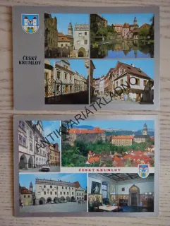ČESKÝ KRUMLOV, 2 KUSY