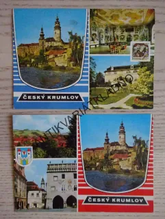ČESKÝ KRUMLOV, 2 KUSY
