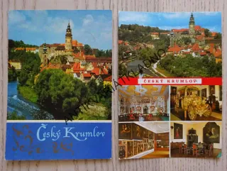 ČESKÝ KRUMLOV, 2 KUSY