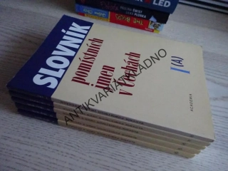 SLOVNÍK POMÍSTNÍCH JMEN V ČECHÁCH 1-5, **an