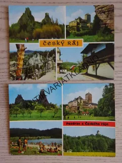 ČESKÝ RÁJ, TROSKY, KOST, 2 KUSY