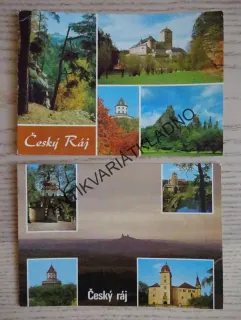 ČESKÝ RÁJ, 2 KUSY