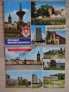 ČESKÉ BUDĚJOVICE, BUDVAR, 2 KUSY