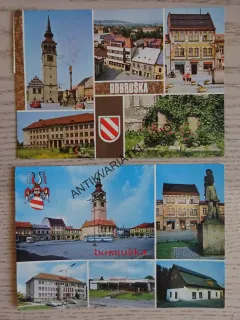 DOBRUŠKA, OKRES RYCHNOV NAD KNĚŽNOU, 2 KUSY