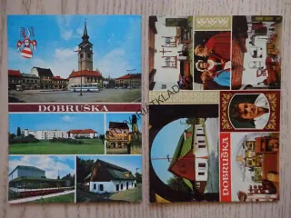 DOBRUŠKA, OKRES RYCHNOV NAD KNĚŽNOU, 2 KUSY