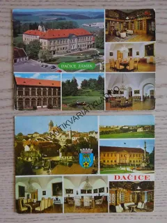 DAČICE ZÁMEK, OKRES JINDŘICHŮV HRADEC, 2 KUSY