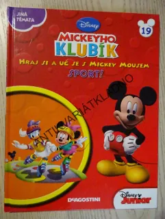 MICKEYHO KLUBÍK 19, SPORT!, MICKEY MOUSE, WALT DISNEY, **an