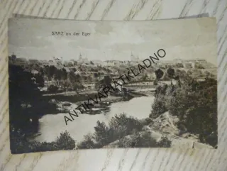 ŽATEC, SAAZ AN DER EGER, 1918, OKRES LOUNY