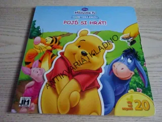 POJĎ SI HRÁT! MEDVÍDEK PÚ, MAGNETICKÁ KNÍŽKA, DISNEY, **an