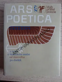 ARS POETICA, Z ÚVAH O BÁSNICKÉM UMĚNÍ OD STAROVĚKU PO DNEŠEK, **an