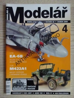 MODELÁŘ 4/2009, MODELÁŘSTVÍ, LETECTVÍ