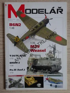 MODELÁŘ 9/2012, MODELÁŘSTVÍ, LETECTVÍ