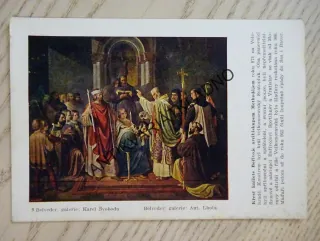 KŘEST KNÍŽETE BOŘIVOJE ARCIBISKUPEM METHODĚJEM