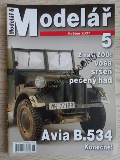 MODELÁŘ 5/2007, MODELÁŘSTVÍ, LETECTVÍ