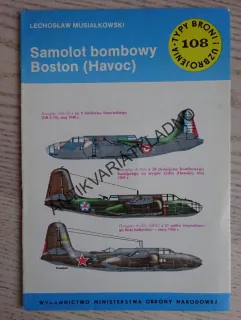 SAMOLOT BOMBOWY BOSTON (HAVOC), POLSKY, SEŠIT Č. 108