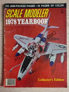 SCALE MODELER, 1978 YEARBOOK, MODELÁŘSTVÍ, ČASOPIS, ANGLICKY