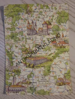 MAPA, TELČ, DAČICE, SLAVONICE