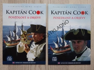 KAPITÁN COOK, POSEDLOST A OBJEVY 1-2, DVD FILM DOKUMENT 