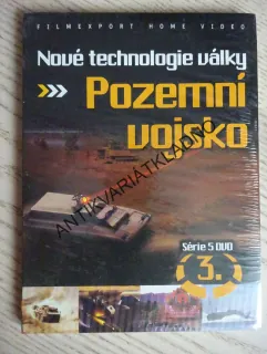 NOVÉ TECHNOLOGIE VÁLKY - POZEMNÍ VOJSKO, DVD FILM DOKUMENT