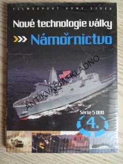 NOVÉ TECHNOLOGIE VÁLKY - NÁMOŘNICTVO, DVD FILM DOKUMENT
