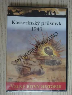 KASSERINSKÝ PRŮSMYK 1943, DVD FILM DOKUMENT