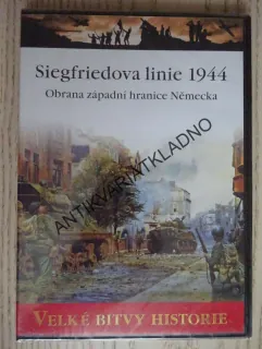 SIEGFRIEDOVA LINIE 1944, DVD FILM DOKUMENT