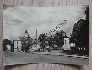 PODBOŘANY, NÁMĚSTÍ RUDÉ ARMÁDY, 1964, OKRES LOUNY