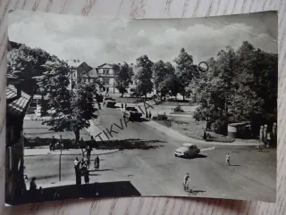 PODBOŘANY, NÁMĚSTÍ RUDÉ ARMÁDY, 1961, OKRES LOUNY