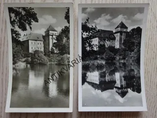 ROŽMITÁL POD TŘEMŠÍNEM, ZÁMEK, OKRES PŘÍBRAM, 2 KUSY