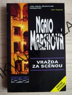 VRAŽDA ZA SCÉNOU, NGAIO MARSHOVÁ, **an