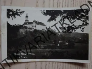 NOVÉ MĚSTO NAD METUJÍ, ZÁMEK, 1933, OKRES NÁCHOD